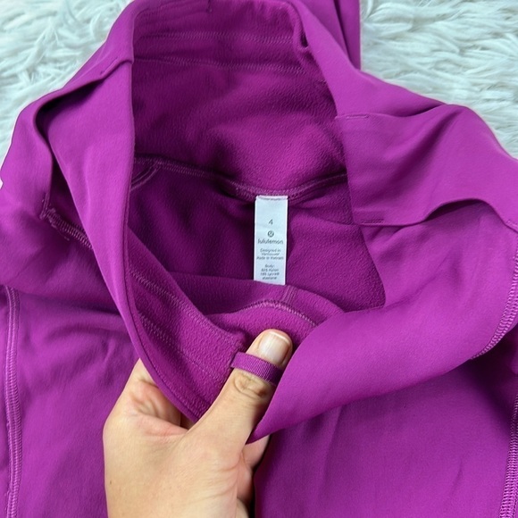 Lululemon Chase the Chill Super High-Rise Tight 28" Deep Fuschia - Picture 3 of 5